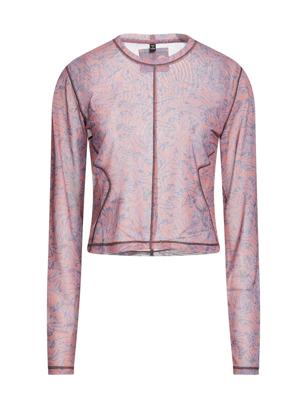 MCQ Alexander McQueen Second Skin Long Sleeve Top Sz Medium NWT